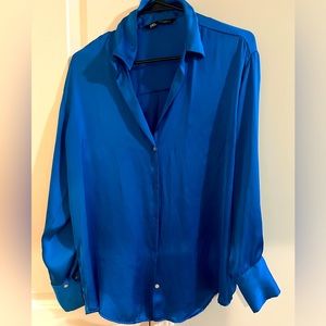 Zara Satin Top